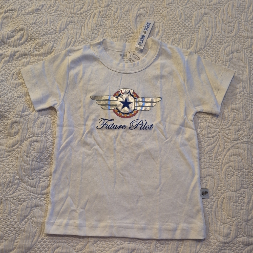 Pilot Wear Future Pilot white shirt has a few storage marks pictured NWT